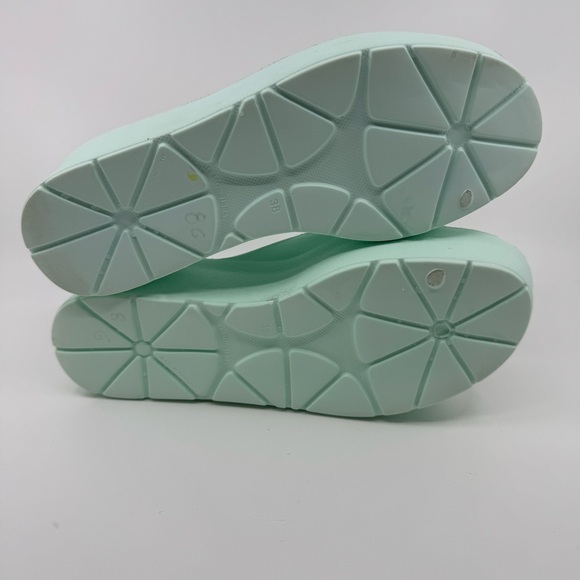 LEMON JELLY SUNNY AQUA GREEN SZ 38 US 7.5 - Picture 9 of 10